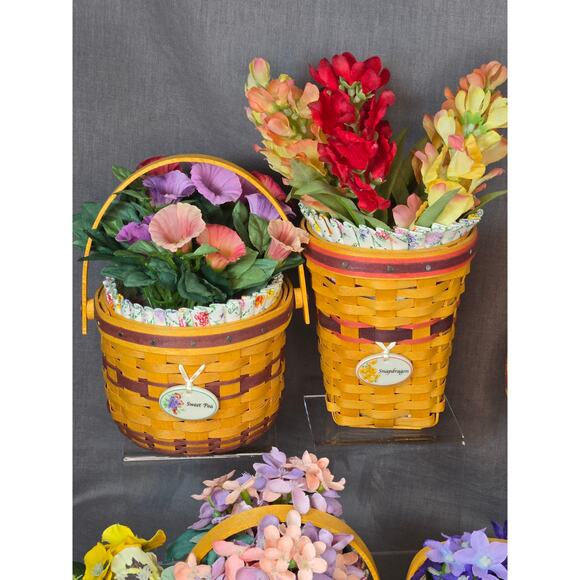 Longaberger Collector's Club Miniature May Series Basket Collection All 14!! - Picture 3 of 8